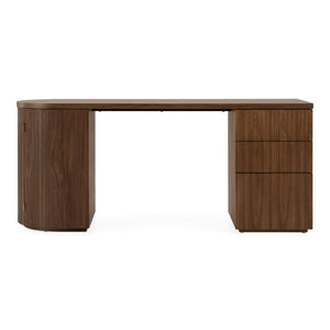   Wooden 3-Drawer Desk | Oroa.com