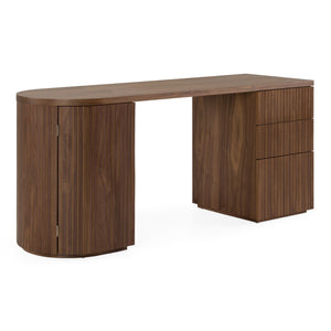   Wooden 3-Drawer Desk | Oroa.com