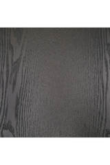 Black Ash Round Coffee Table | OROA Modern Rawlins | Oroa.com