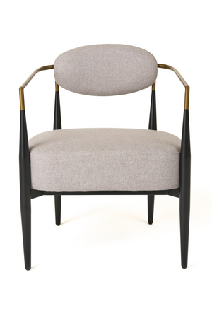Gold-Armed Accent Chair | OROA Modern Liberty | Oroa.com