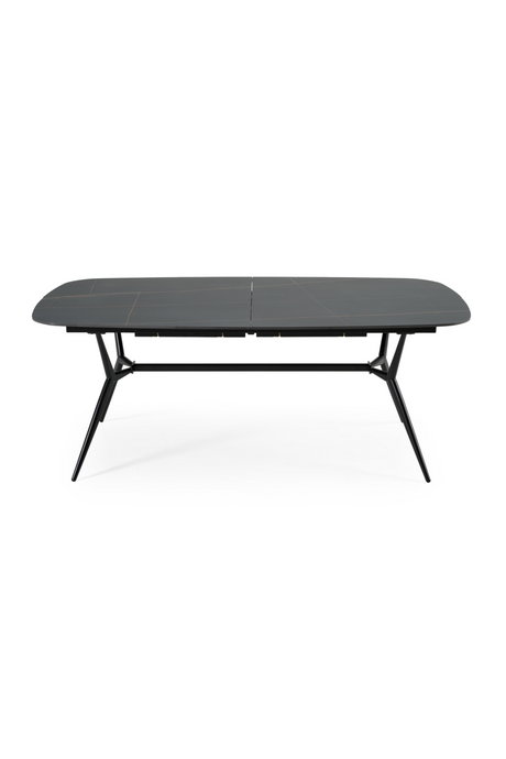 Black Ceramic Extendable Dining Table | OROA Modern Suzie | Oroa.com