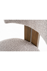 Gray Vegan Leather Dining Chair | OROA Modern Kravitz | Oroa.com