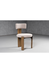 Gray Vegan Leather Dining Chair | OROA Modern Kravitz | Oroa.com