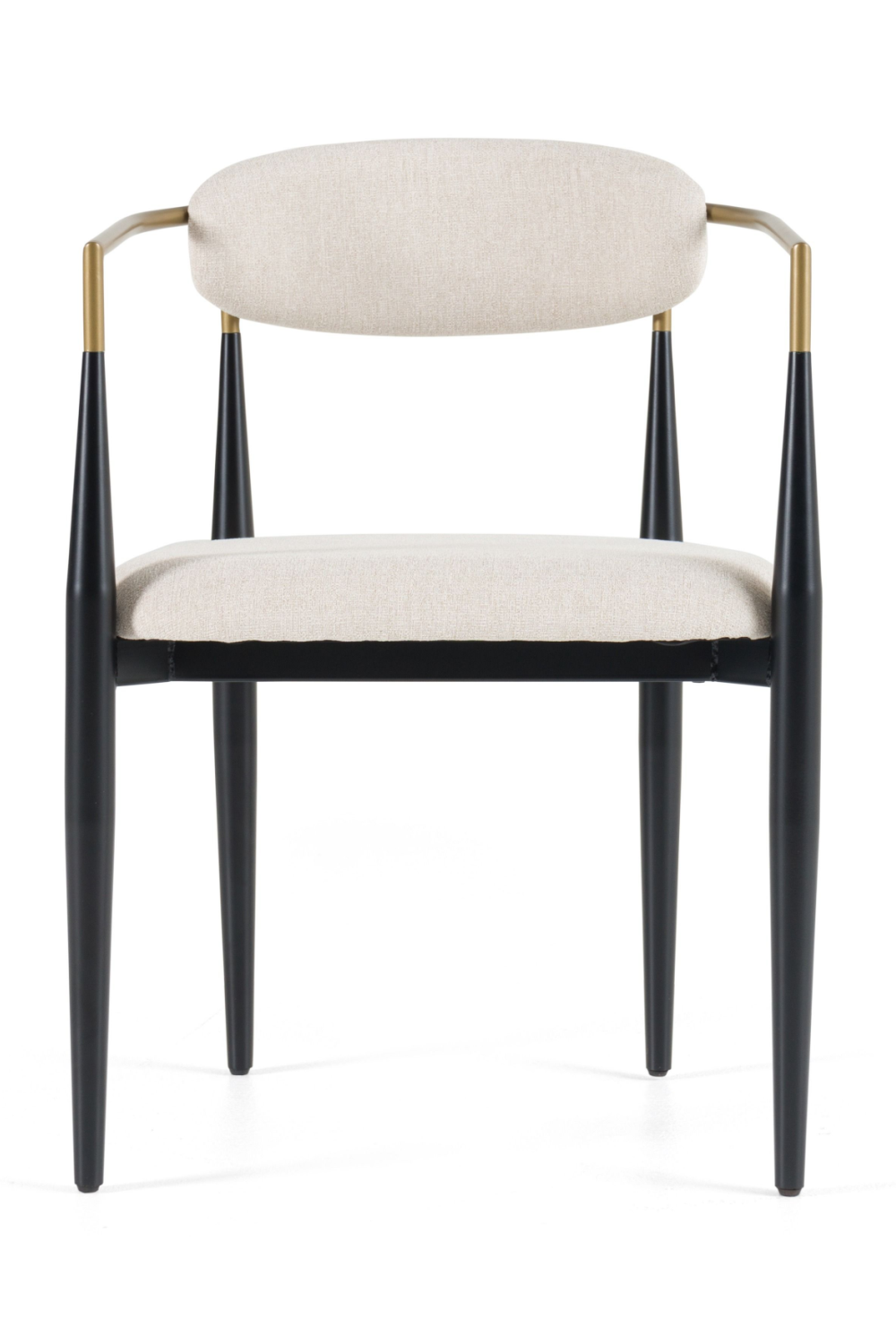 Gold-Armed Dining Chair | OROA Modern Buchtel | Oroa.com