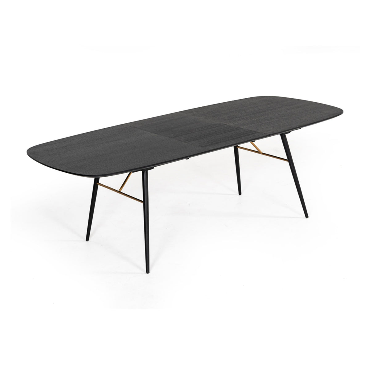 Black Oak Extendable Dining Table | OROA Modern Billy