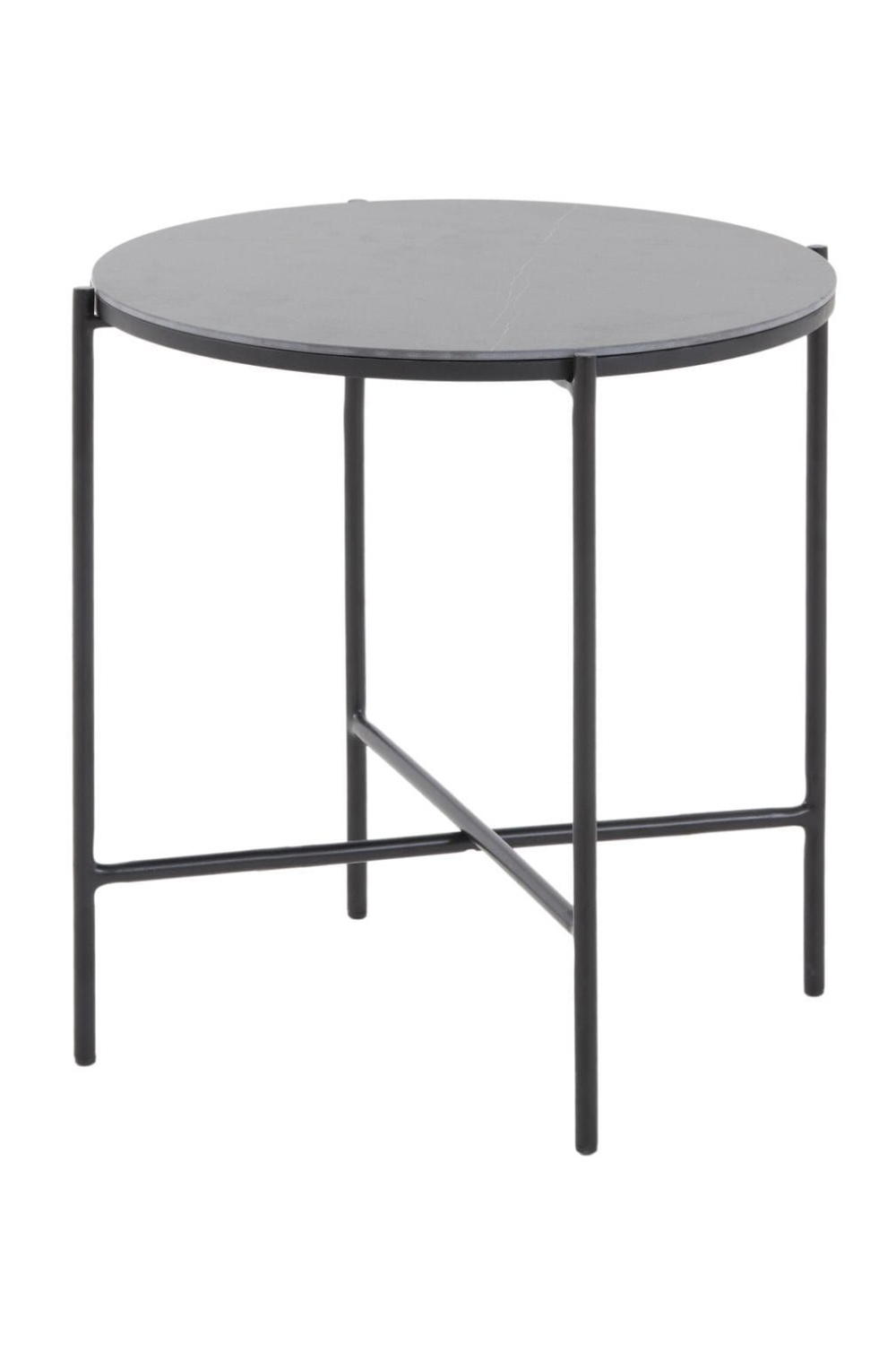 Black Ceramic End Table | OROA Modern Hobart | Oroa.com