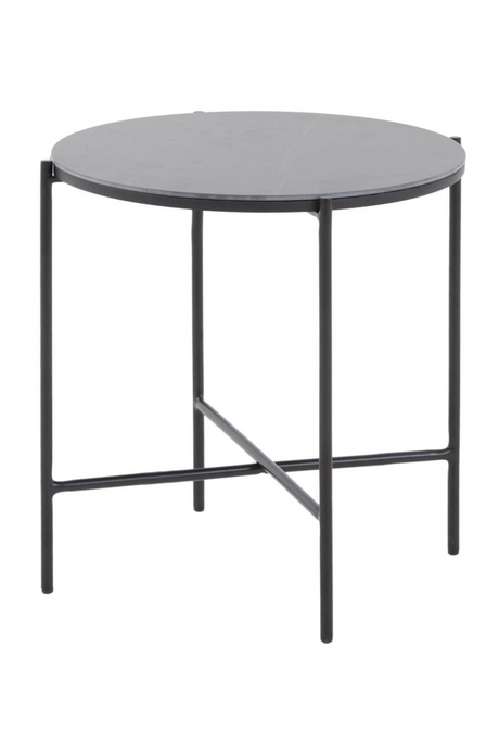 Black Ceramic End Table | OROA Modern Hobart | Oroa.com