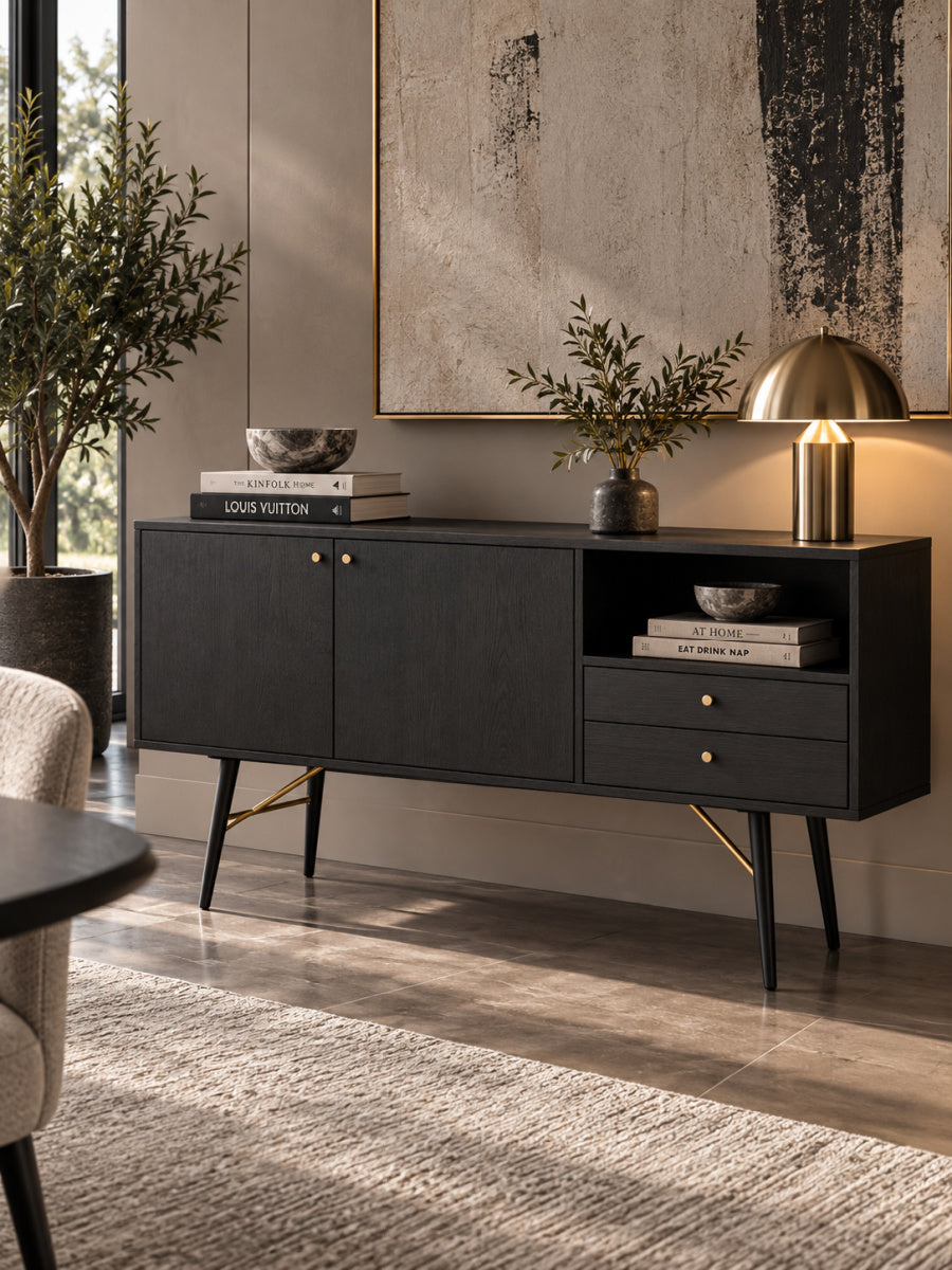 Black Oak Sideboard | OROA Modern Billy
