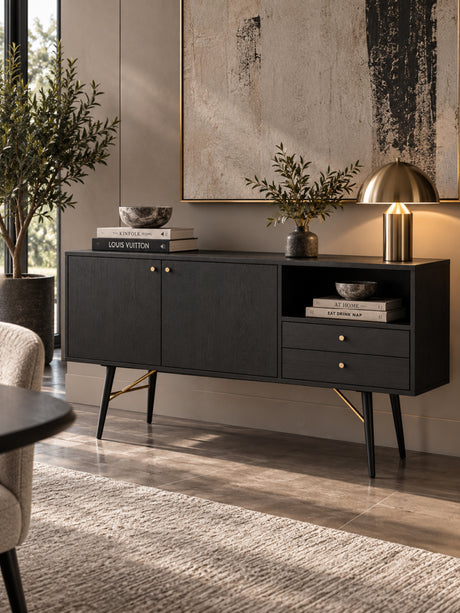 Black Oak Sideboard | OROA Modern Billy