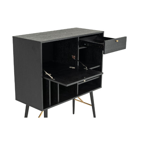 Black Oak Tall Buffet | OROA Modern Billy