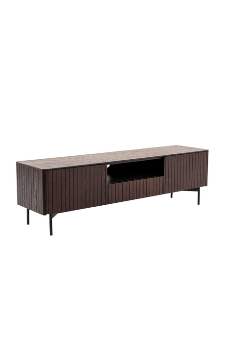Smoked Ash TV Stand | OROA Modern Calhoun | Oroa.com