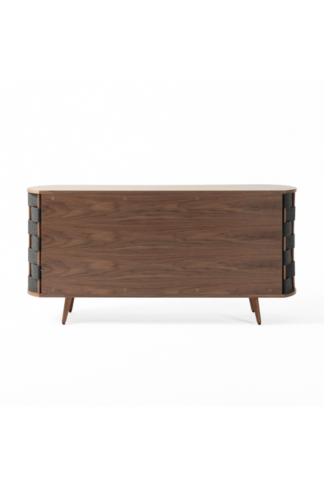 Gray Woven Fabric Sideboard | OROA Modern Sheridan | Oroa.com