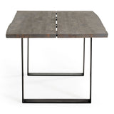 Gray Oak Dining Table | OROA Modern Murphy