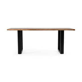 Modern European furniture - Acacia Wood Dining Table - www.oroa.com