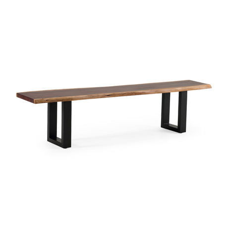 Acacia Wood Dining Bench - OROA Modern Taylor - view 1