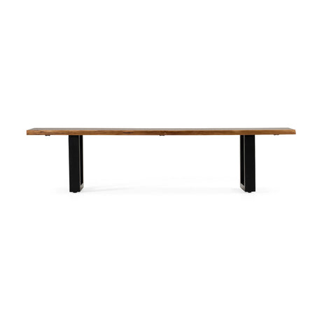 Acacia Wood Dining Bench - OROA Modern Taylor - view 3