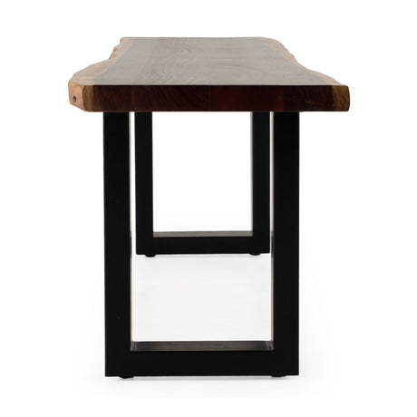 Acacia Wood Dining Bench - OROA Modern Taylor - view 4