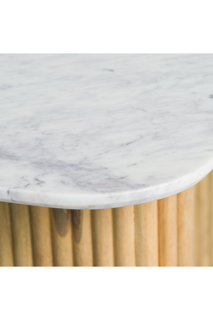 White Marble Console Table | OROA Modern Cambridge | Oroa.com