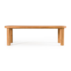   Outdoor Natural Teak Dining Table | Oroa.com