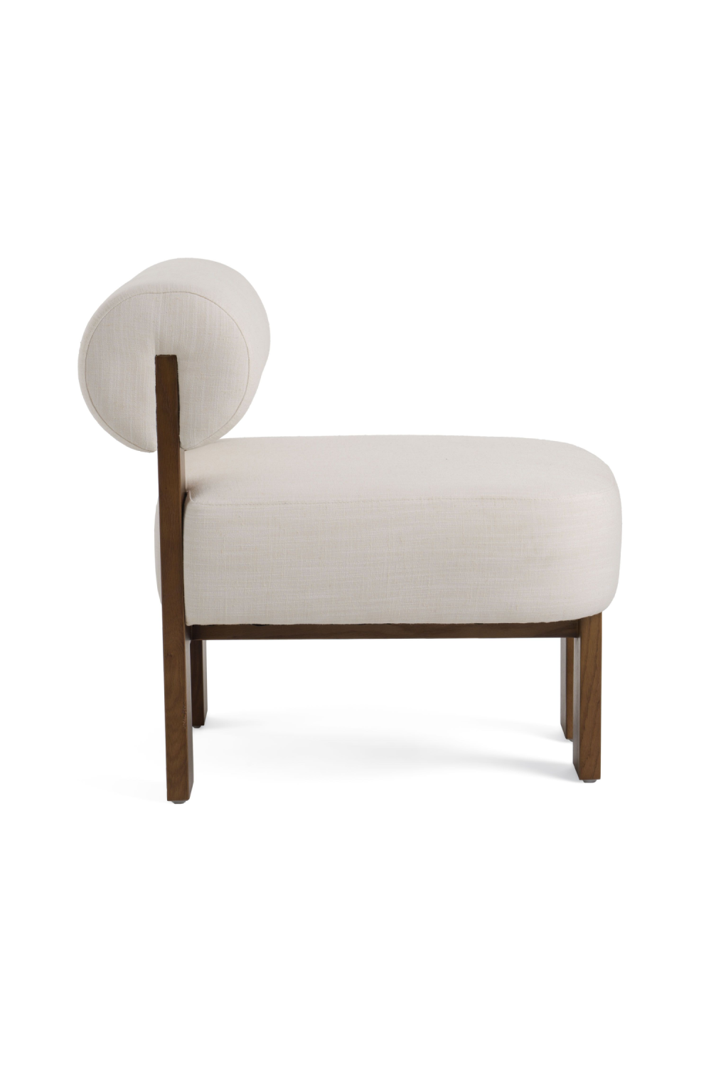 Walnut Oak Framed Accent Chair | OROA Modern Rosanne | Oroa.com
