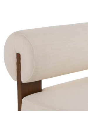 Walnut Oak Framed Accent Chair | OROA Modern Rosanne | Oroa.com