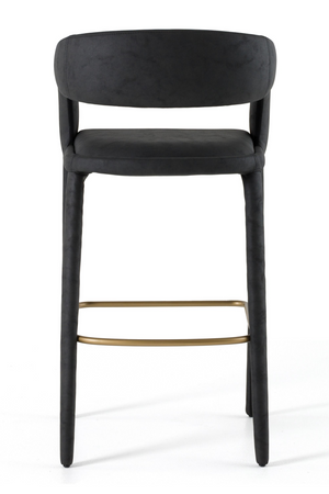 Leatherette Upholstered Bar Chair | OROA Modern Faerron | Oroa.com