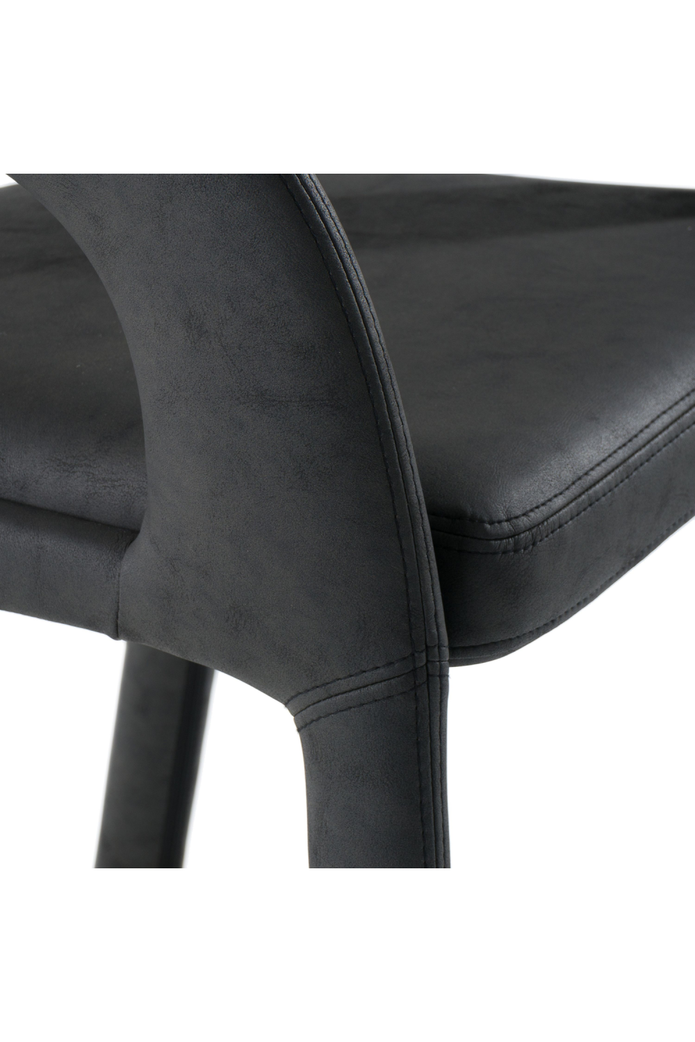 Leatherette Upholstered Bar Chair | OROA Modern Faerron | Oroa.com