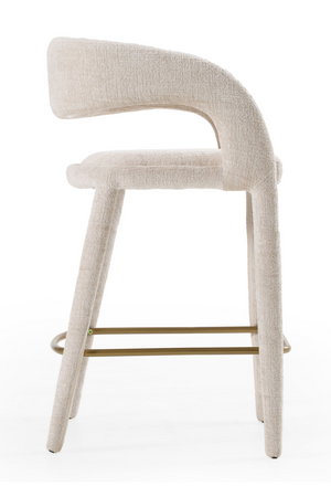 Fabric Upholstered Counter Chair | OROA Modern Faerron | Oroa.com