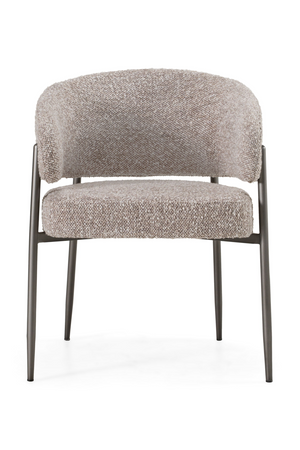 Gray Curved Dining Chair | OROA Modern Thomas | Oroa.com
