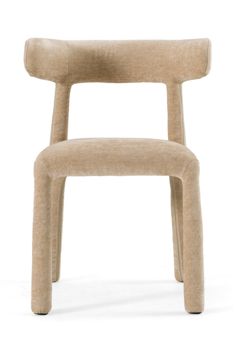 Beige Velvet Dining Chair | OROA Modern Homan | Oroa.com