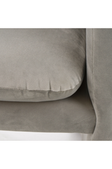 Velvet Curved Dining Chair | OROA Modern Danube | Oroa.com