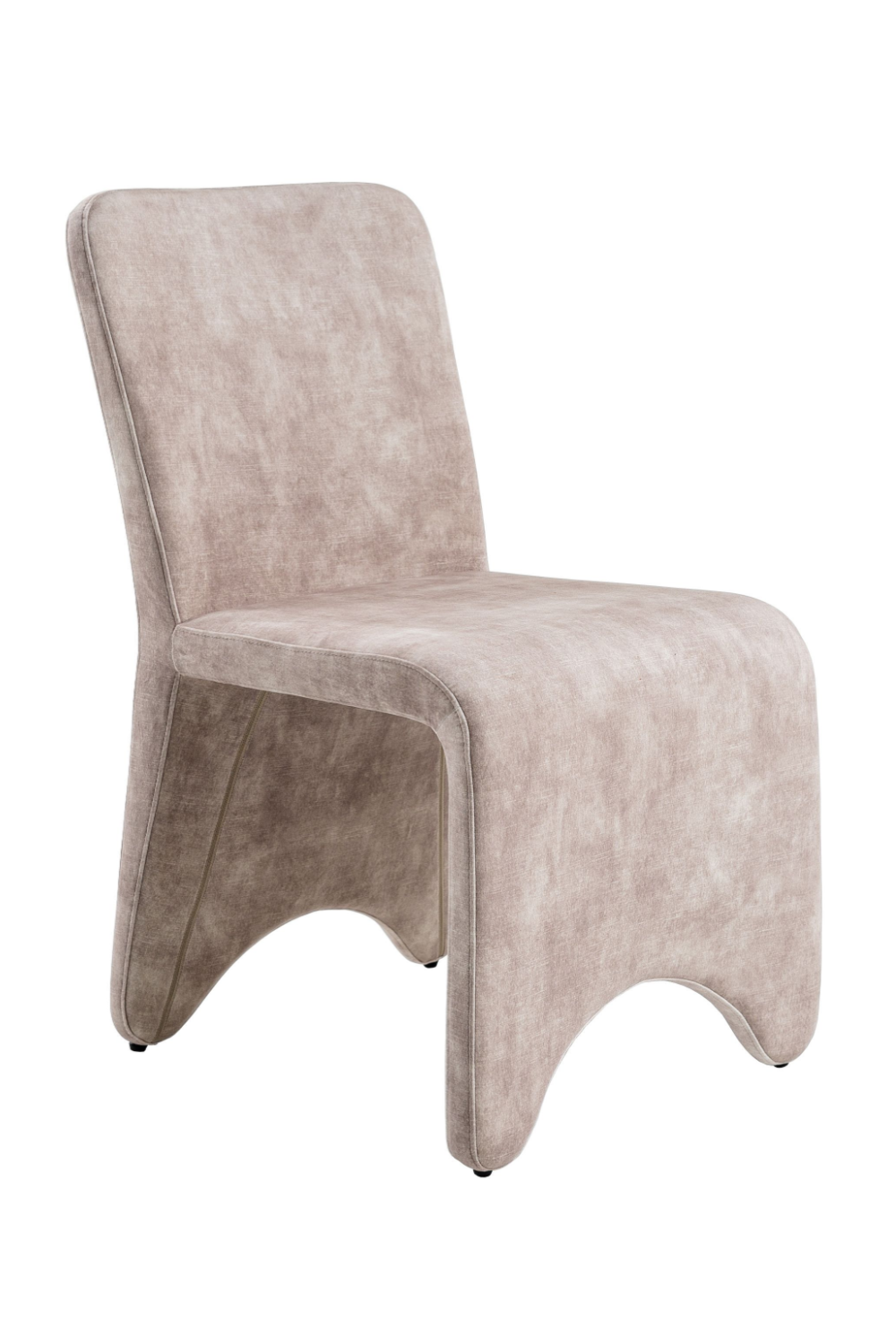 Beige Velvet Dining Chairs (2) | OROA Modern Ditka | Oroa.com
