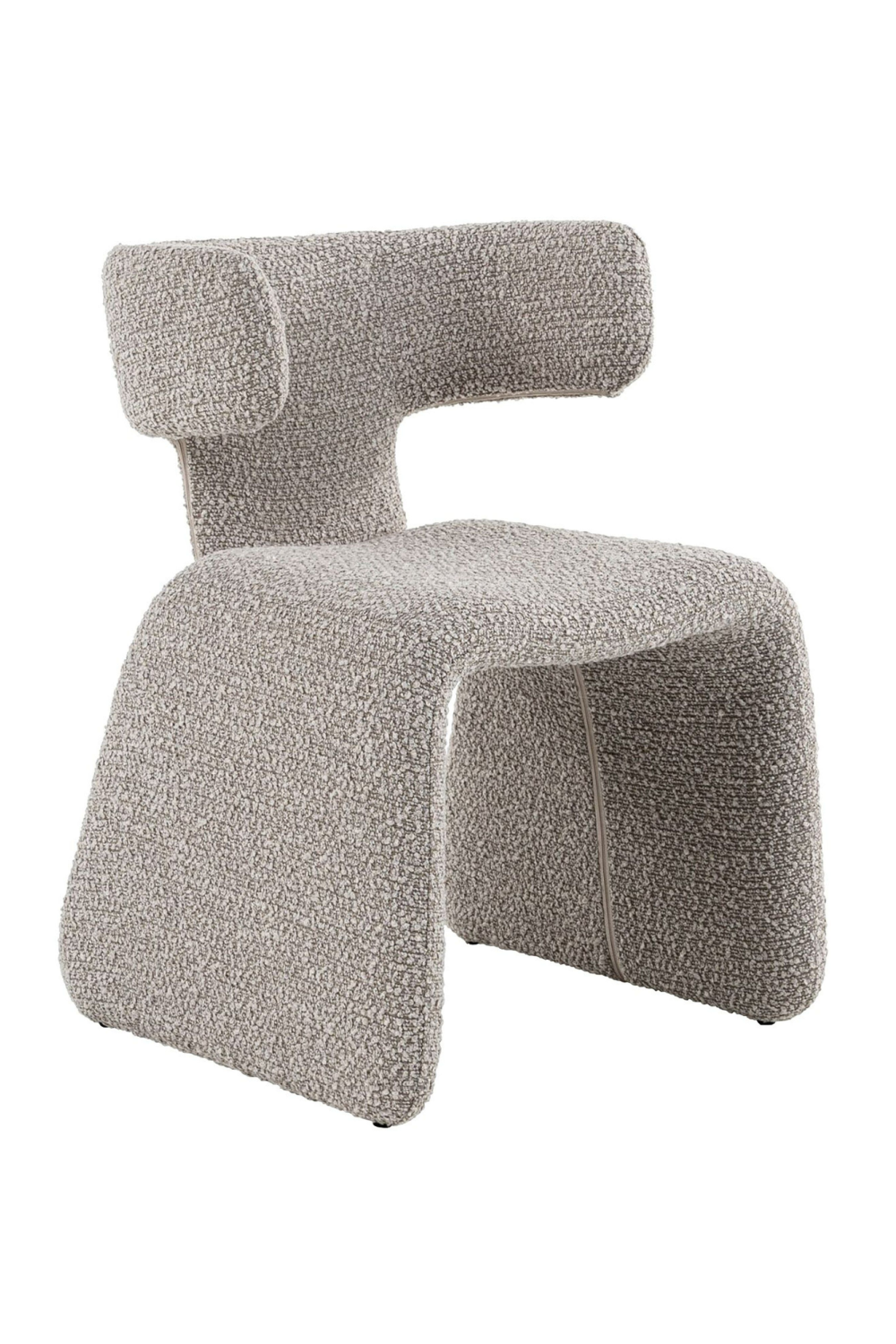 Asymmetrical Fabric Dining Chair | OROA Modern Bergman | Oroa.com