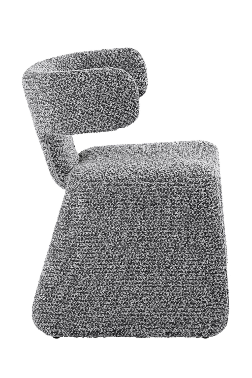 Asymmetrical Fabric Dining Chair | OROA Modern Bergman | Oroa.com