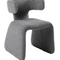 Asymmetrical Fabric Dining Chair | OROA Modern Bergman | Oroa.com