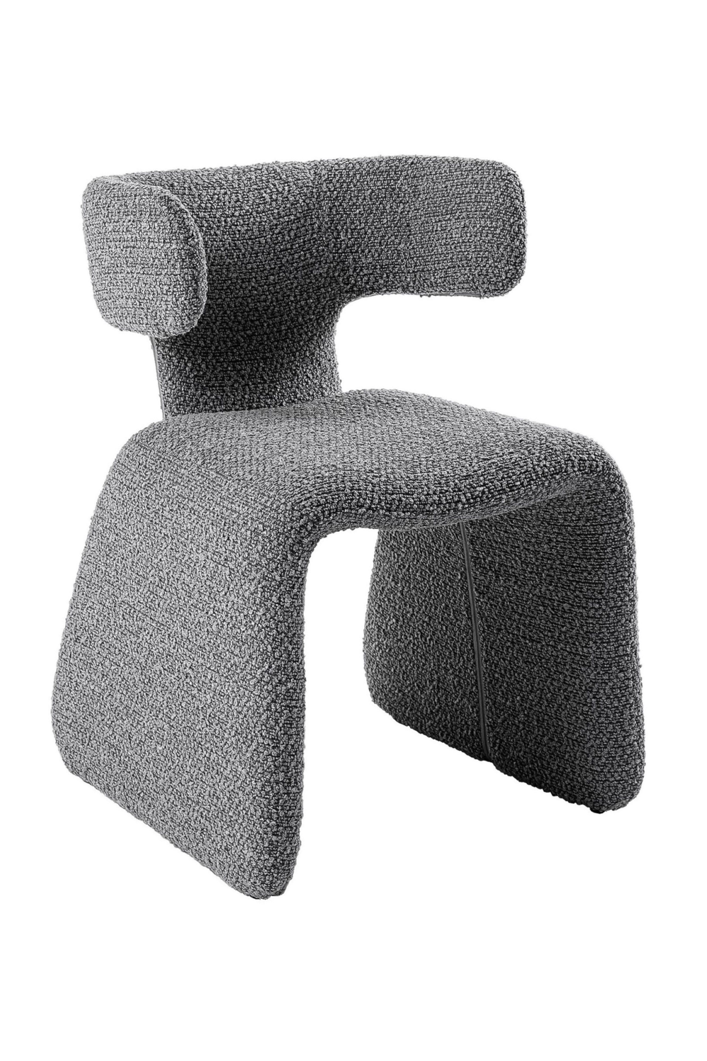 Asymmetrical Fabric Dining Chair | OROA Modern Bergman | Oroa.com