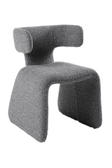 Asymmetrical Fabric Dining Chair | OROA Modern Bergman | Oroa.com
