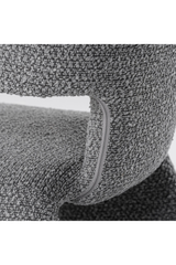 Asymmetrical Fabric Dining Chair | OROA Modern Bergman | Oroa.com