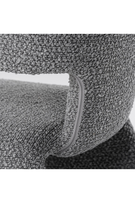 Asymmetrical Fabric Dining Chair | OROA Modern Bergman | Oroa.com