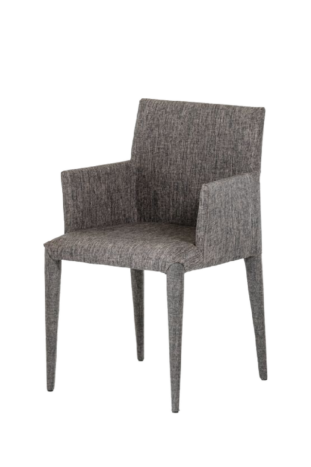 Gray Fabric Dining Armchair | OROA Modern Medford | Oroa.com
