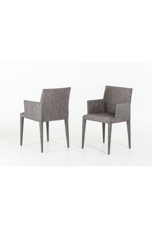 Gray Fabric Dining Armchair | OROA Modern Medford | Oroa.com