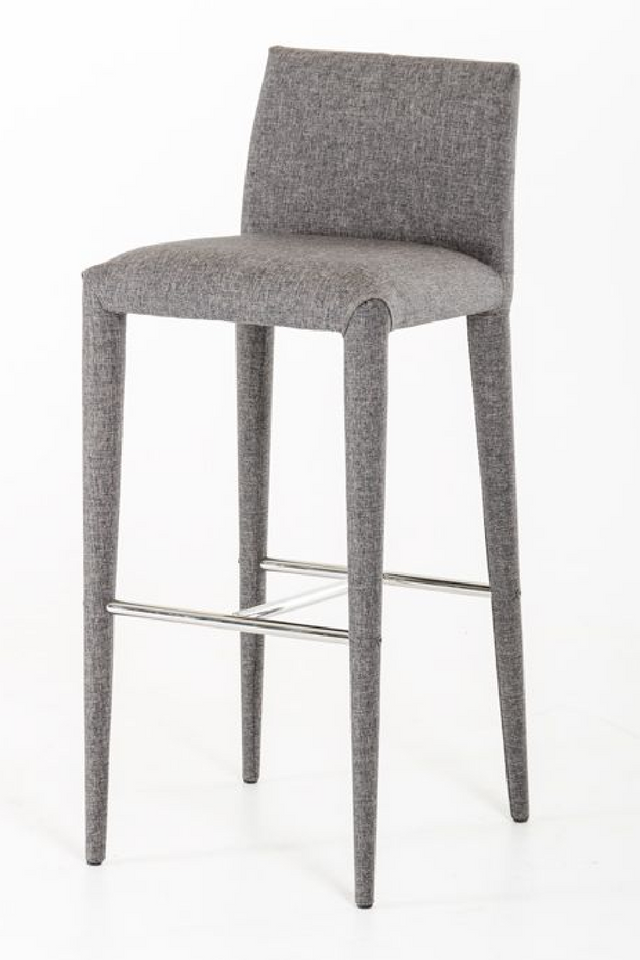 Gray Fabric Bar Stool | OROA Modern Medford | Oroa.com