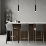 Gray Fabric Bar Stool | OROA Modern Medford | Oroa.com