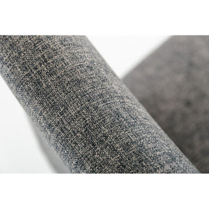   Gray Fabric Bar Stool | Oroa.com