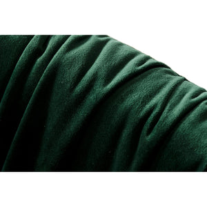   Green Velvet Bar Stool | Oroa.com