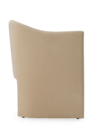 Velvet Curved Dining Chair | OROA Modern Danube | Oroa.com