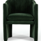 Velvet Curved Dining Chair | OROA Modern Danube | Oroa.com