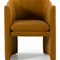 Velvet Curved Dining Chair | OROA Modern Danube | Oroa.com