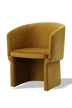 Velvet Upholstered Dining Chair | OROA Modern Vassar