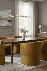 Velvet Upholstered Dining Chair | OROA Modern Vassar | Oroa.com